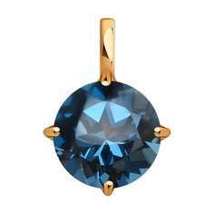 Подвеска SOKOLOV из золота с лондон топазом