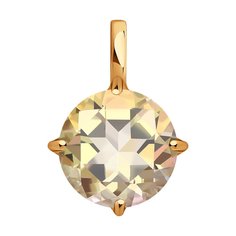 Подвеска SOKOLOV из золота с топазом