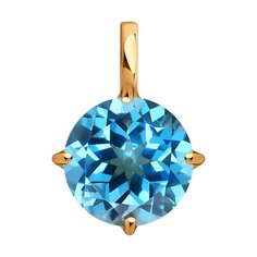 Подвеска SOKOLOV из золота с топазом