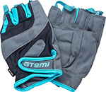 Перчатки для фитнеса Atemi AFG03XS черно-серые, размер XS