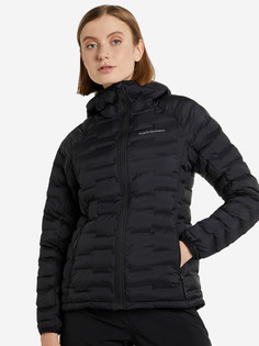 Куртка утепленная женская Peak Performance Argon Light Hood, Черный
