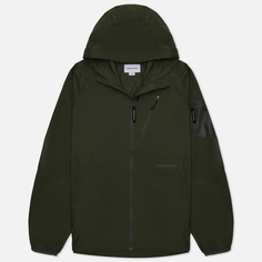 Мужская куртка ветровка thisisneverthat Pertex Quantum Air Windbreaker, цвет оливковый