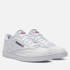 Кроссовки Reebok Club C 85, цвет белый, размер 41 EU