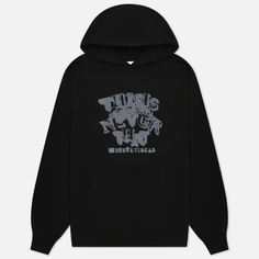 Мужская толстовка thisisneverthat Blurred Hoodie, цвет чёрный, размер L