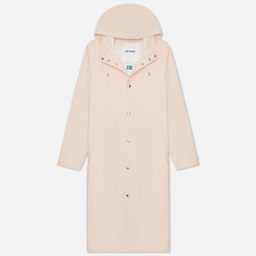 Мужская куртка дождевик Stutterheim Stockholm Long Print, цвет розовый