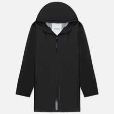Мужская куртка дождевик Stutterheim Stockholm Lightweight Zip, цвет чёрный, размер L