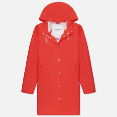 Женская куртка дождевик Stutterheim Mosebacke, цвет красный, размер L