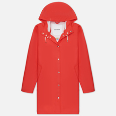 Женская куртка дождевик Stutterheim Mosebacke, цвет красный, размер XS