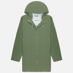 Мужская куртка дождевик Stutterheim Stockholm, цвет зелёный
