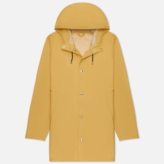 Мужская куртка дождевик Stutterheim Stockholm Lightweight, цвет жёлтый, размер S