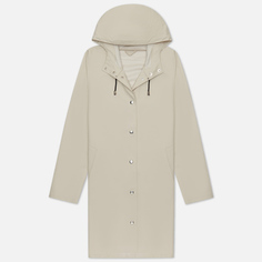 Женская куртка дождевик Stutterheim Mosebacke Lightweight, цвет бежевый, размер L