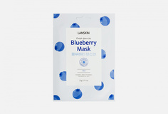 Тканевая маска для лица с голубикой LAN Skin