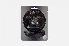 Тканевая маска для лица с древесным углём Mistic