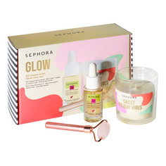 Holiday Vibes Glow & Massage Набор средств для лица Сияние и массаж Sephora Collection