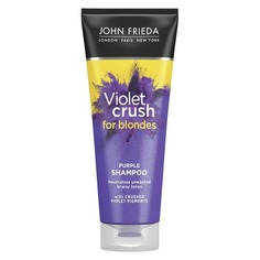 Violet Crush Шампунь с фиолетовым пигментом для нейтрализации желтизны светлых волос John Frieda