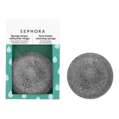 Face Konjac Спонж для умывания в ассортименте черный Sephora Collection