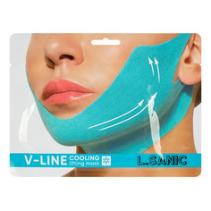 V-line cooling lifting face mask Маска-бандаж для коррекции овала лица с охлаждающим эффектом L.Sanic
