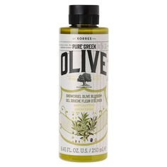 Olive & Olive Blossom Showergel Гель для душа с оливками и цветками оливок Korres