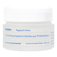 Greek Yoghurt Nourishing Probiotic Intense-Cream, Dry skin Крем питательный с пробиотиками и йогуртом для сухой кожи Korres