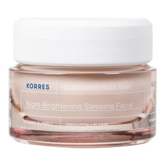 Apothecary Wild Rose Night-Brightening Sleeping Facial Ночной крем с экстрактом дикой розы Korres