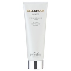 CELL SHOCK WHITE HD Осветляющий очищающий мусс Swiss Line