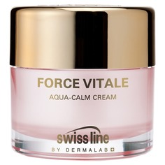 FORCE VITALE AQUA-CALM Успокаивающий и увлажняющий крем для чувствительной кожи Swiss Line