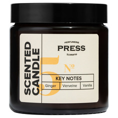 №5 Ginger, Vanilla, Verviene Ароматизированная свеча Press Gurwitz Perfumerie