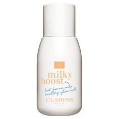 Milky Boost Оттеночный флюид для лица 04 milky auburn Clarins
