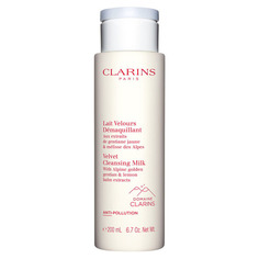 Lait Velours Demaquillant Очищающее молочко для любого типа кожи Clarins