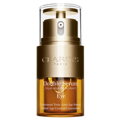 Double Serum Eye Комплексная омолаживающая двойная сыворотка для кожи вокруг глаз Clarins