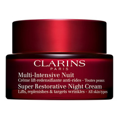 Multi-Intensive Восстанавливающий ночной крем с эффектом лифтинга для любого типа кожи Clarins