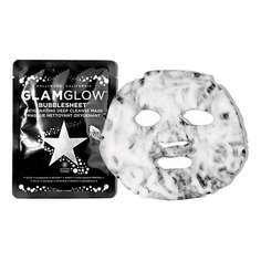 BUBBLESHEET Очищающая тканевая маска для лица Glam Glow