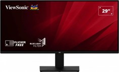 Монитор 29" Viewsonic VA2932-MHD черный, 2560x1080, IPS, 21:9, 250кд/м2, 4 мс, 178°/178°, HDMI, DisplayPort