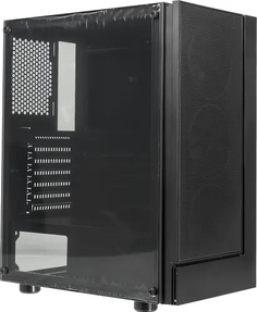 Корпус ATX FORMULA F-33RGB черный, без БП, USB 3.0, 2*USB 2.0, audio