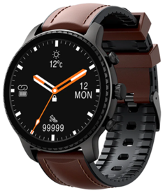 Часы Havit Mobile Series M9005W black+deep brown Смарт-часы Havit Mobile Series - Smart Watch black+deep brown