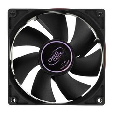 Вентилятор для корпуса Deepcool XFAN 90 90x90x25mm, 1000rpm, 21dBA, 3 pin + 4 pin (molex) Bulk