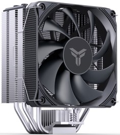Кулер JONSBO PISA A4 Grey LGA1700/1200/115X/AM5/AM4 (120mm Black Fan, TDP 250W, 4 тепловых трубок, 4-pin PWM) retail
