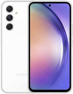 Смартфон Samsung Galaxy A54 5G 8/256GB белый 2Sim 6.4" 1080x2340 Android 13 50Mpix 3G 4G 802.11 a/b/g/n/ac/ax NFC GPS GSM900/1800 GSM1900 Protect micr