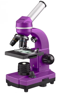 Микроскоп Bresser Junior Biolux SEL 74321 40–1600x, фиолетовый