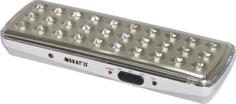 Светильник аварийного освещения Бастион SKAT LT-301200-LED-Li-Ion АКБ 1200 мАч, 30 светодиодов, 2 режима работы, поворотные кронштейны для потолочного Bastion