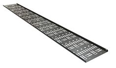 Кабельный организатор Hyperline CDV-150x9-42U-RAL9005 перфорированный вертикальный, 150х9 мм, высотой 1868 мм, для шкафа высотой 42U, черный
