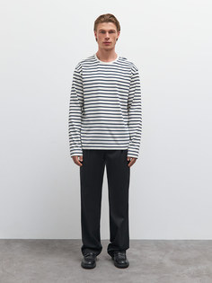 Лонгслив Фрэнк в полоску