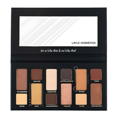 Тени для век LAYLA Палитра Palette Redemption