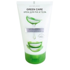LIV DELANO Крем для рук и тела SOS-увлажнение с гелем Алоэ Вера Green Care 150