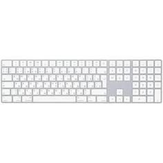 Клавиатура Apple Magic Keyboard с цифровой панелью, серебристый+белый