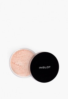 Пудра рассыпчатая Inglot с сияющим легким покрытием, для сухой и нормальной кожи