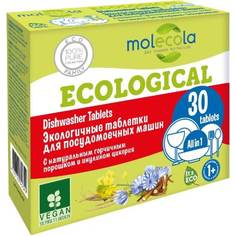 Экологичные таблетки для посудомоечных машин MOLECOLA