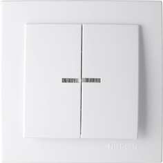 Двухклавишный выключатель Nilson