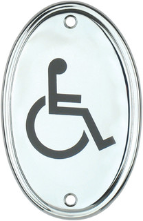 Табличка информационная "туалет для лиц с ограниченными возможностями" Valsan VAL 007