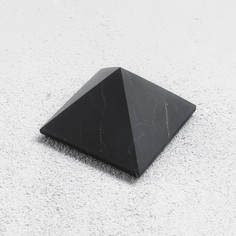 Пирамида из шунгита, 5 см, неполированная NO Brand